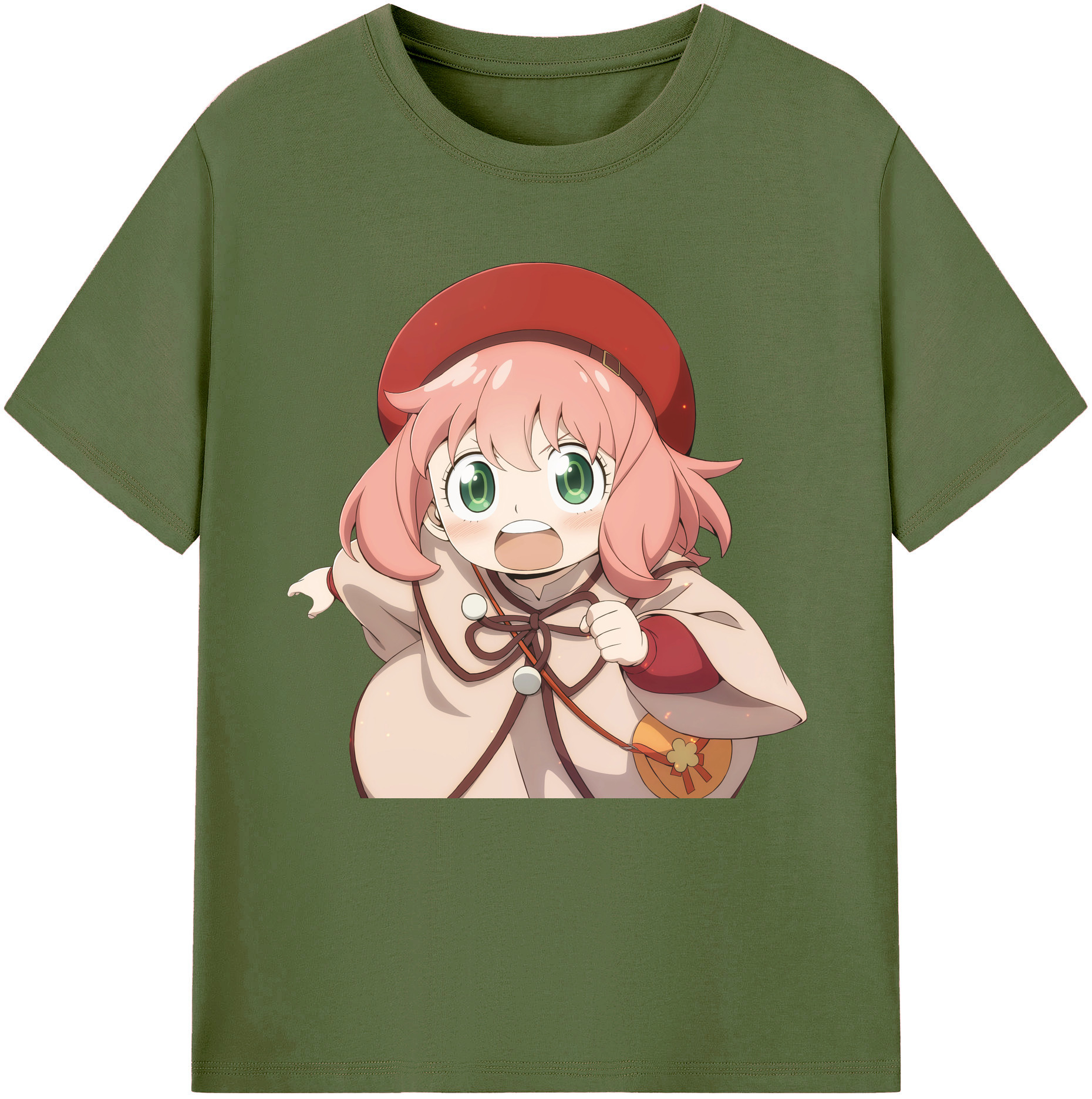 （画像用） SPY×FAMILY间谍家家酒 綿100％半袖Tシャツ（フロントプリント）